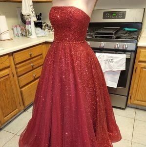 Scarlett Red Ball gown